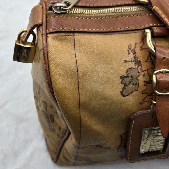 Alviero Geo Classic Boston Bag - Picture 10 of 16
